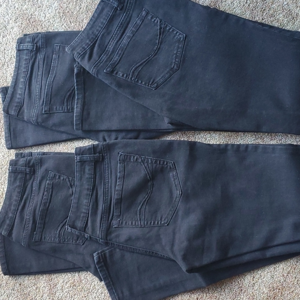 Lot of 4 pairs SO Skinny jeans - black